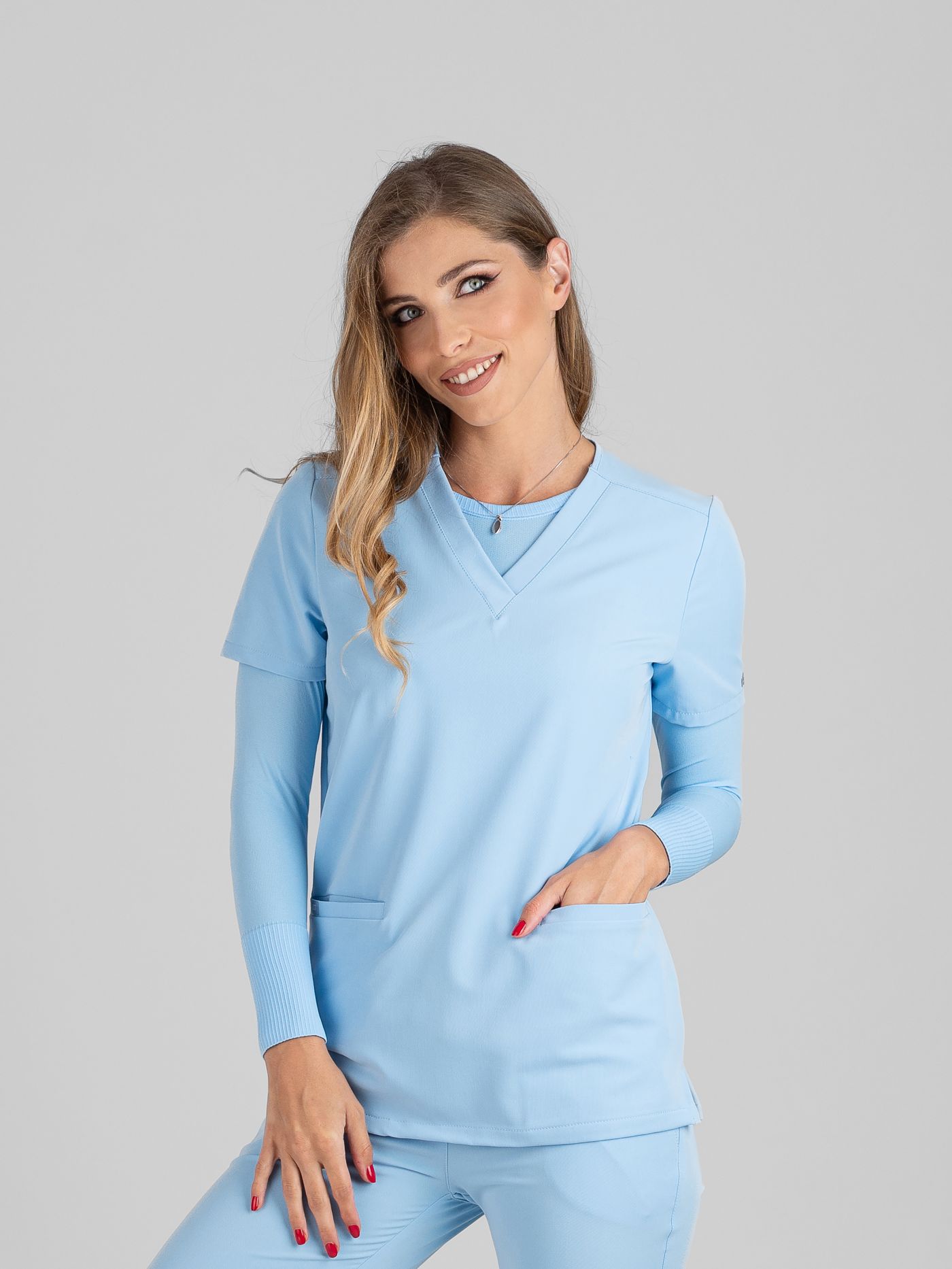 Bluza Ella Sky Blue/S