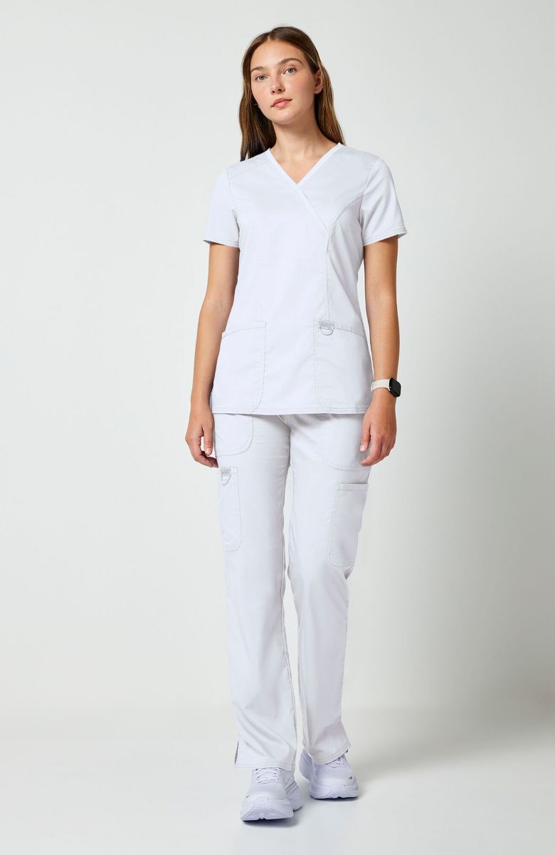 Bluza Mock Wrap  Bela/XXS