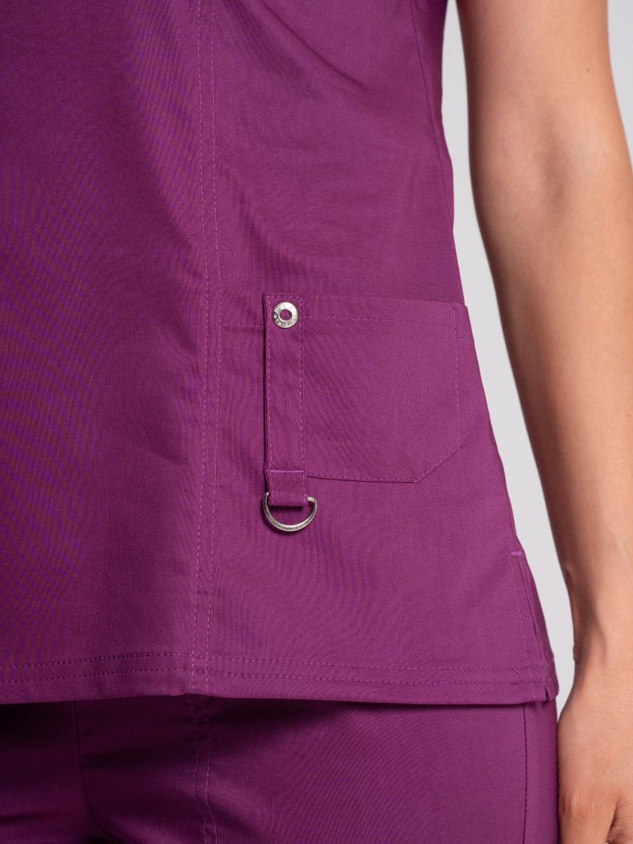 Bluza SuperStretch Plum Caspia/XS