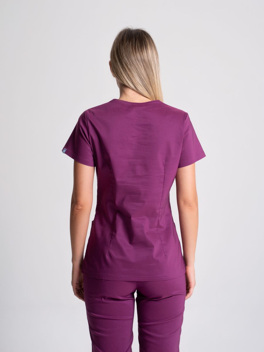 Bluza SuperStretch Plum Caspia/XS