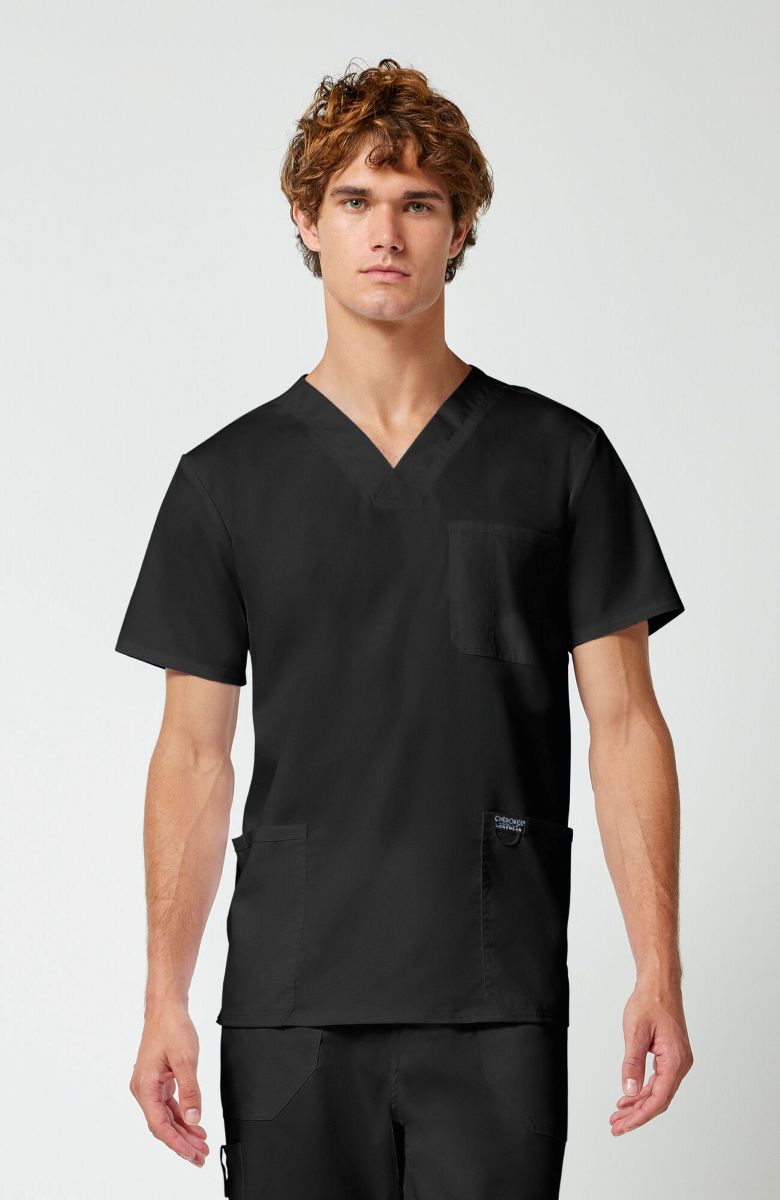 Bluza V-Neck Cherokee Crna/XS