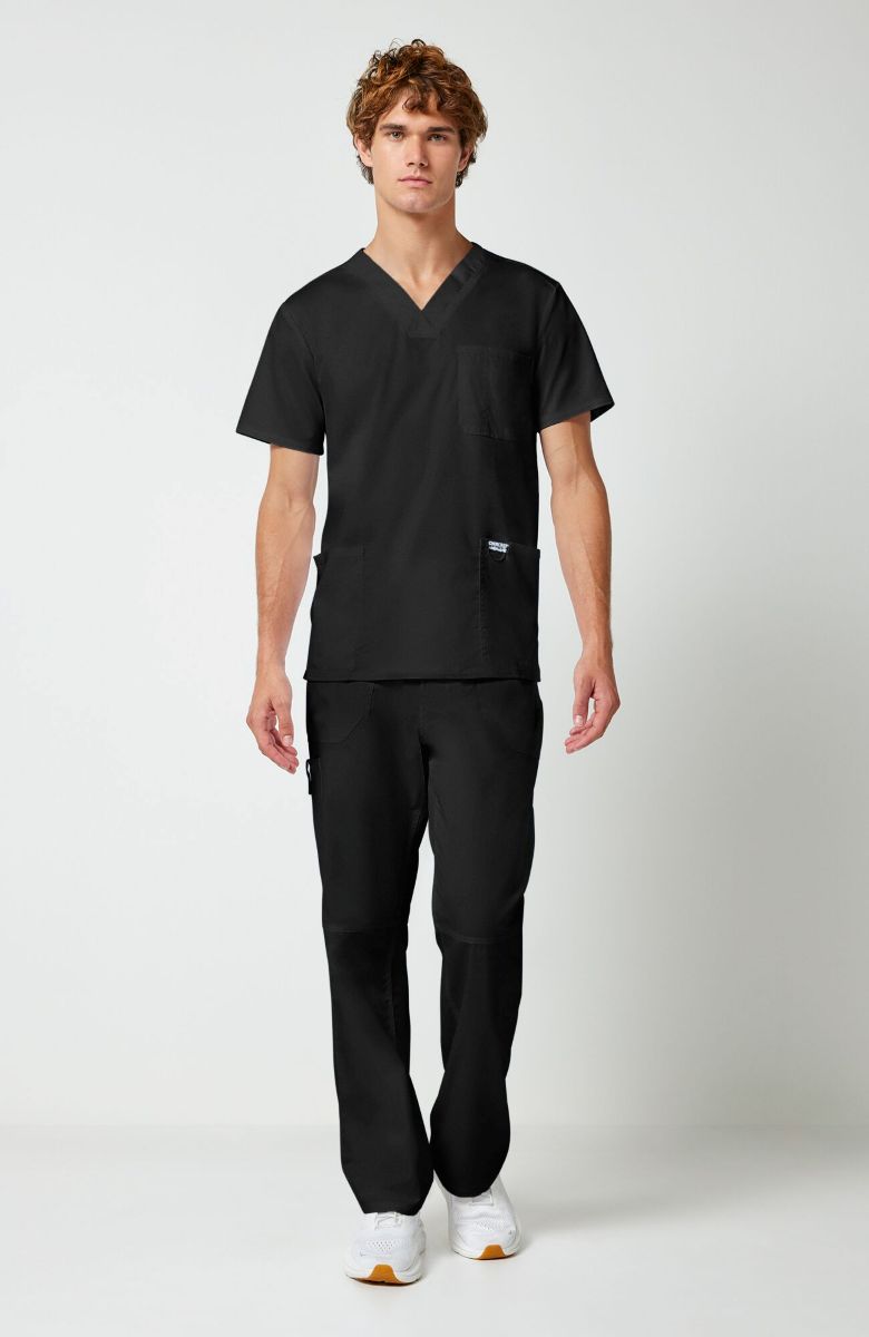 Bluza V-Neck Cherokee Crna/XS