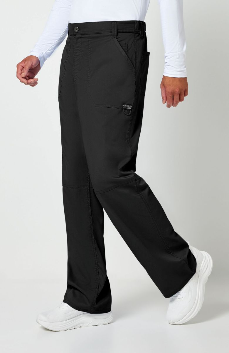 Pantalone Mid Rise Tapered Leg Cherokee Crna/XS