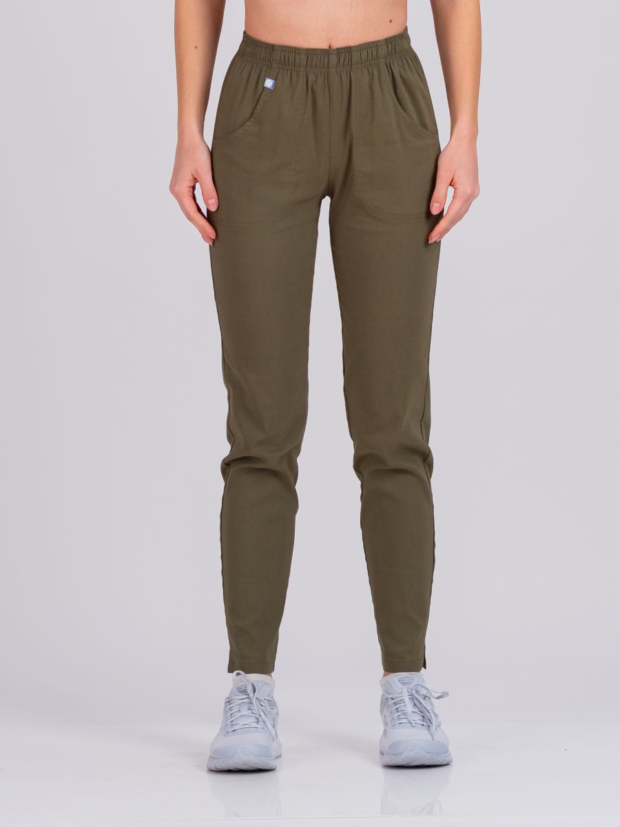 Pantalone SuperStretch Slim Hunter Green/S