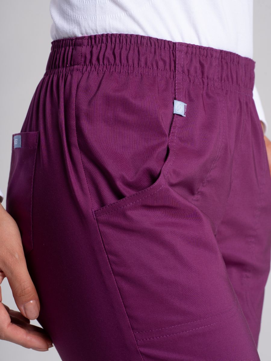 Pantalone SuperStretch Slim Plum Caspia/XS