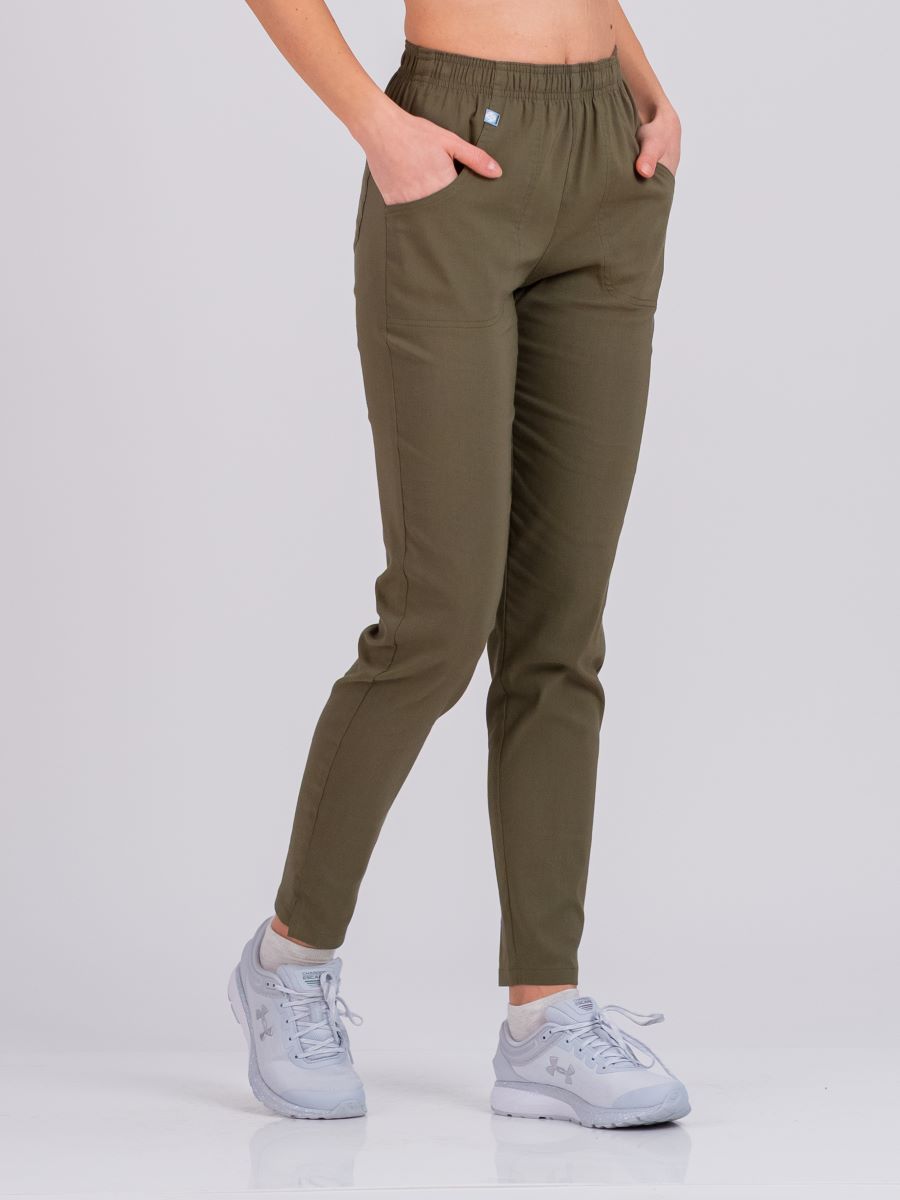 Pantalone SuperStretch Slim Hunter Green/S