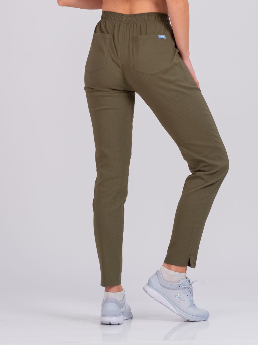 Pantalone SuperStretch Slim Hunter Green/S