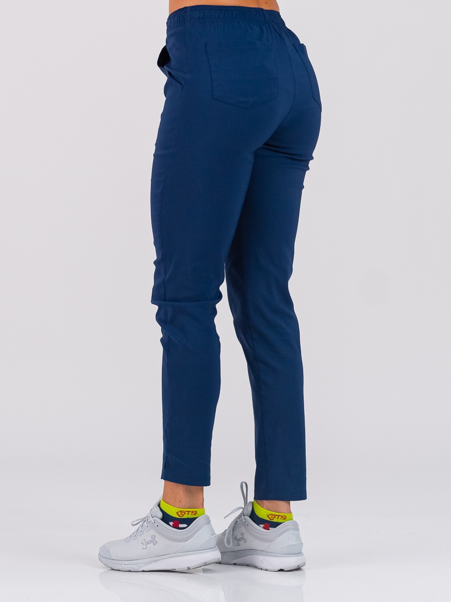 Macron Pantalone Alpha Running Slim Fit – Calcio E Fitness, Taglie XS-XXL, Aderente E Traspirante