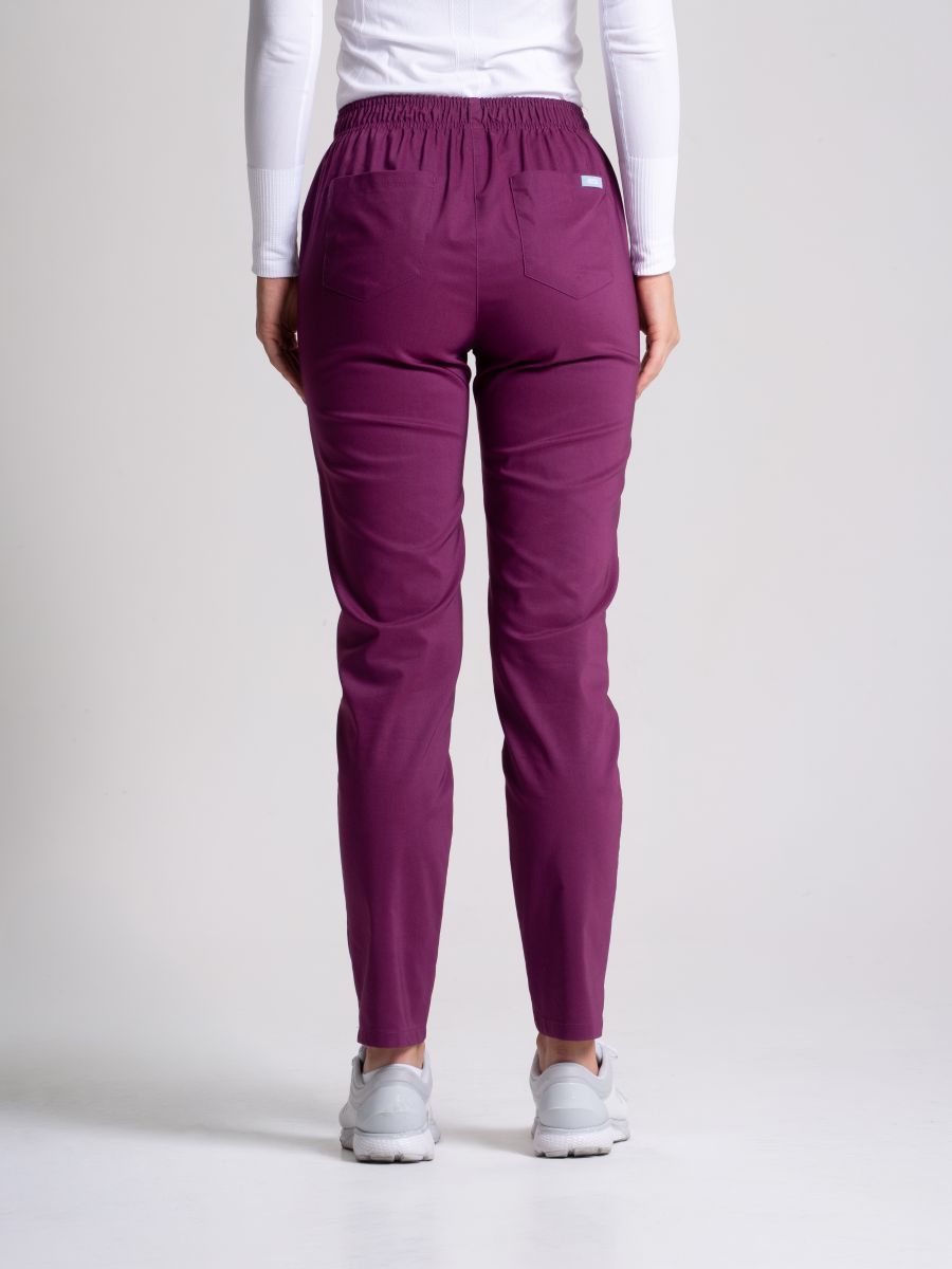 Pantalone SuperStretch Slim Plum Caspia/XS